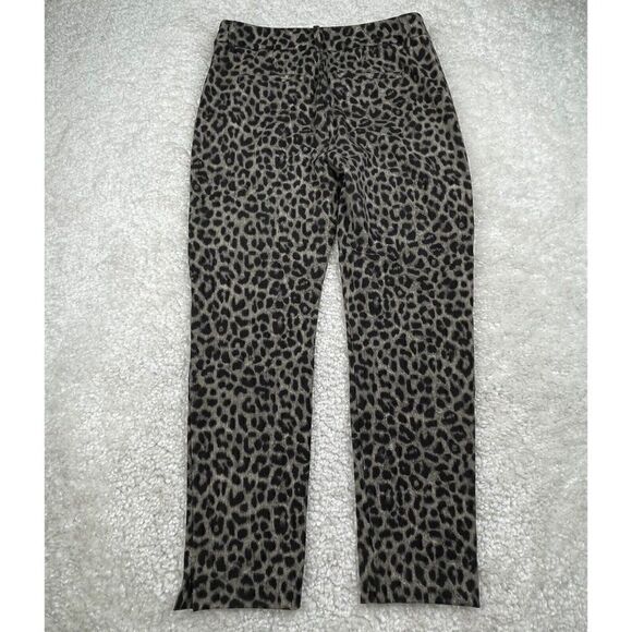 CABI Leopard Trouser Ankle Pants - Picture 3 of 10